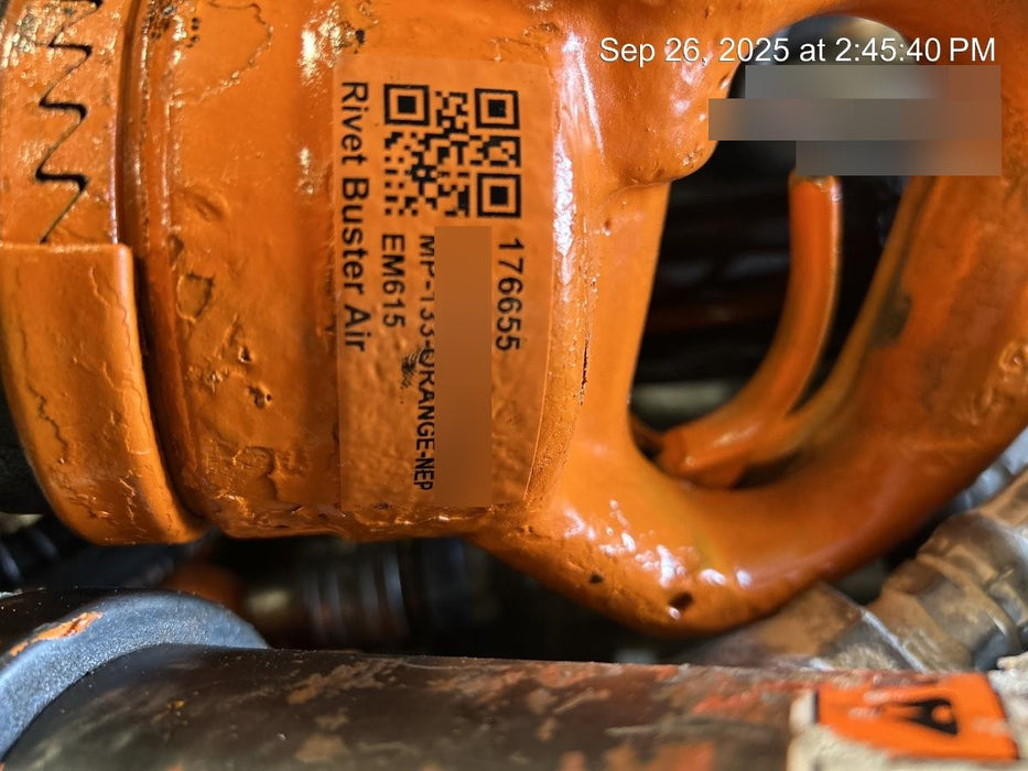 2021 MICHIGAN PNEUMATIC MP-133-ORANGE-NEP