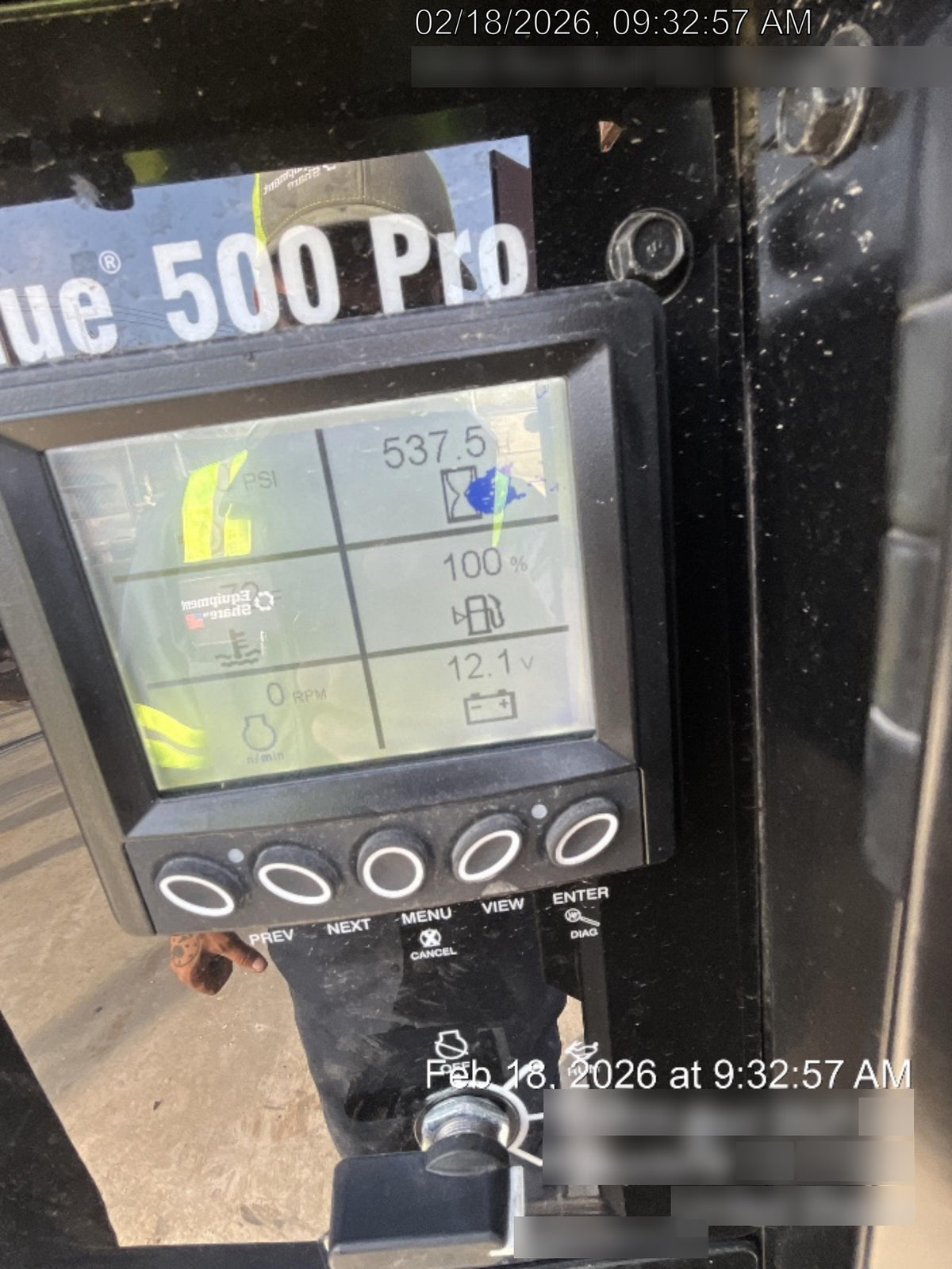 2025 MILLER ELECTRIC BIG BLUE 500