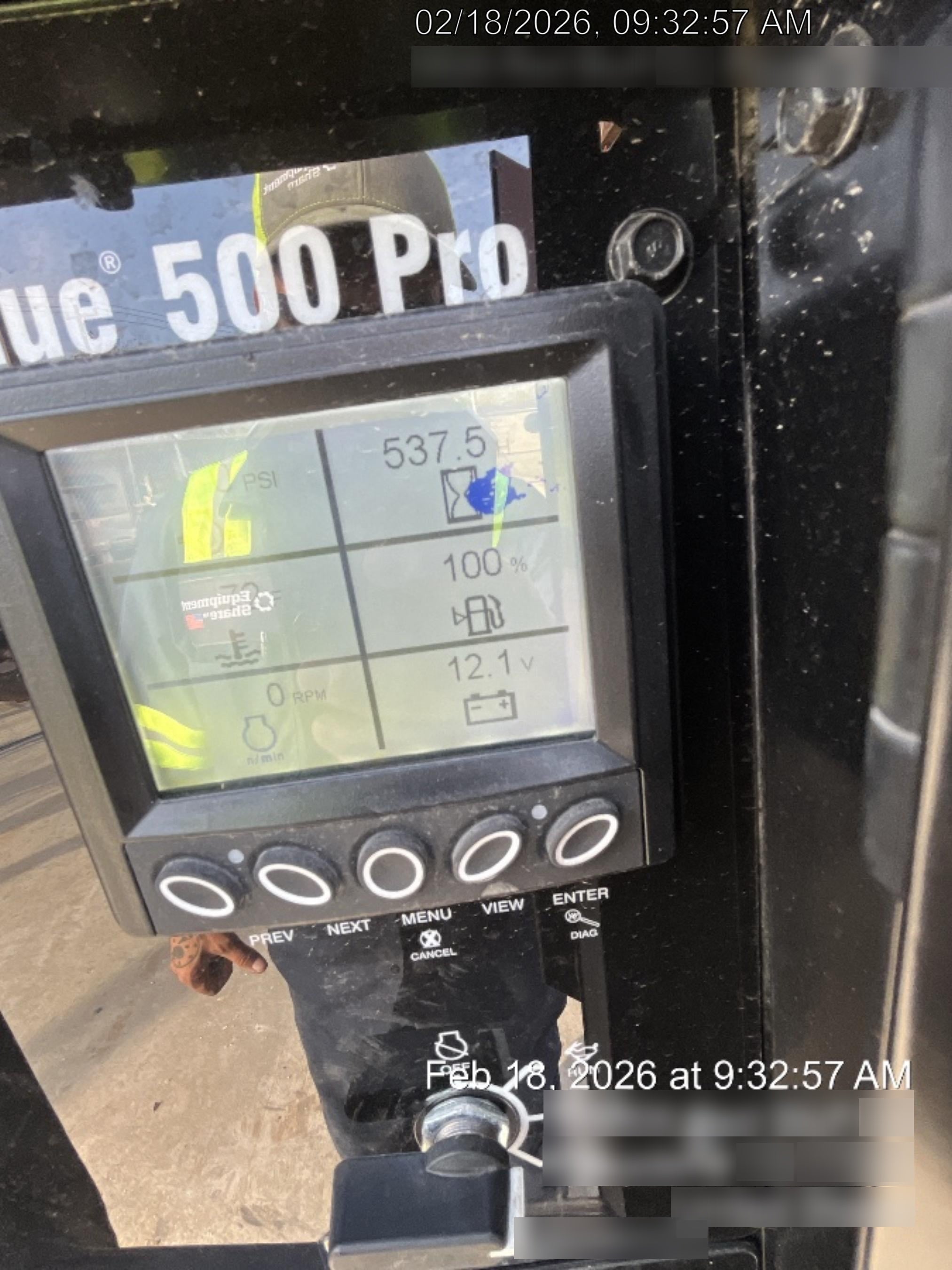 2025 MILLER ELECTRIC BIG BLUE 500