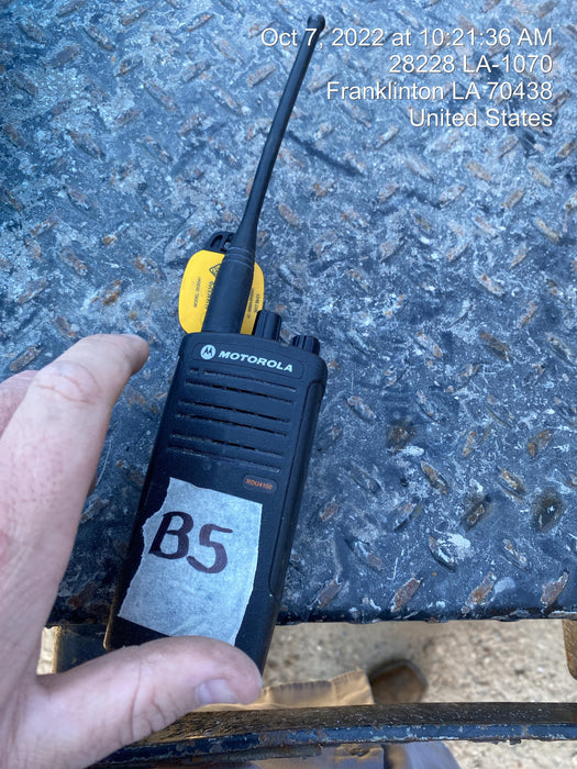 2020 MOTOROLA RDU4100