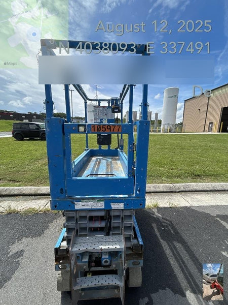 2020 Genie GS-1930 Solid Non Marking Tires, Beacon, Folding rails with half height swing gate