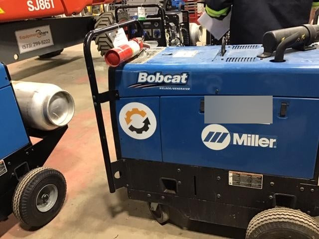 2019 Miller Electric BOBCAT 250 LP/Propane, Running Gear, Tank Bracket, Hose