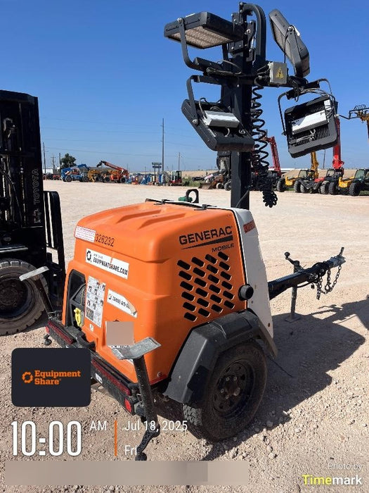 2023 Generac MLT2 Diesel, Flex Switch 120V Input, Powerzone Controller, (4) 320W LED Lights, 4kW Generator, 39.9 Gal Fuel Tank, 2" Ball, T3