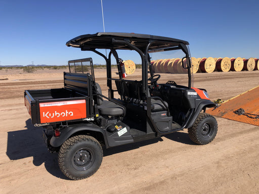2022 Kubota RTV-X1140W-H Plastic Canopy, Windshield Acrylic Clear, LED Strobe Light, Wire Harness Kit, Back up Alarm