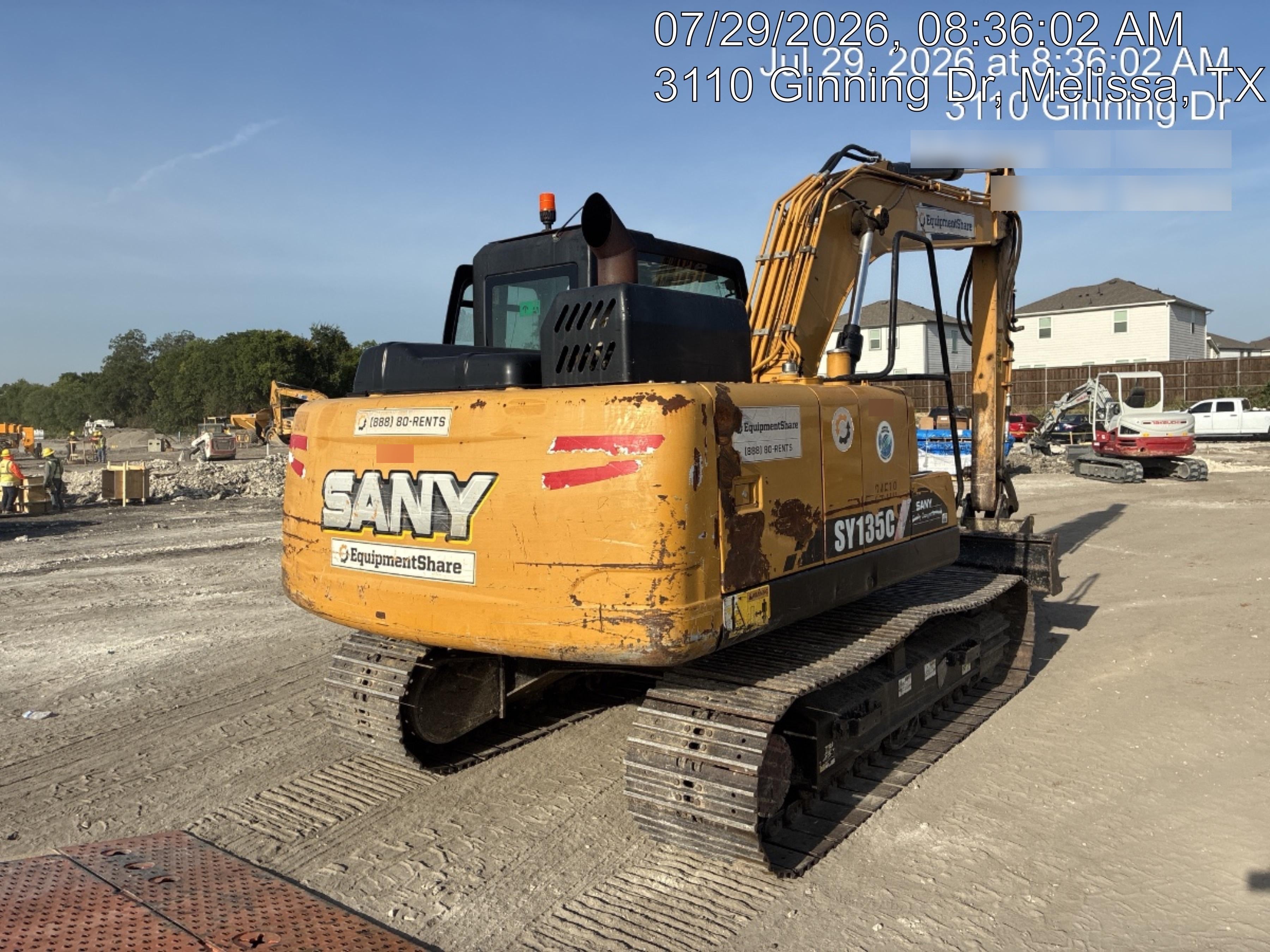 Sany SY135C SANY SY135 - Cab, Bucket