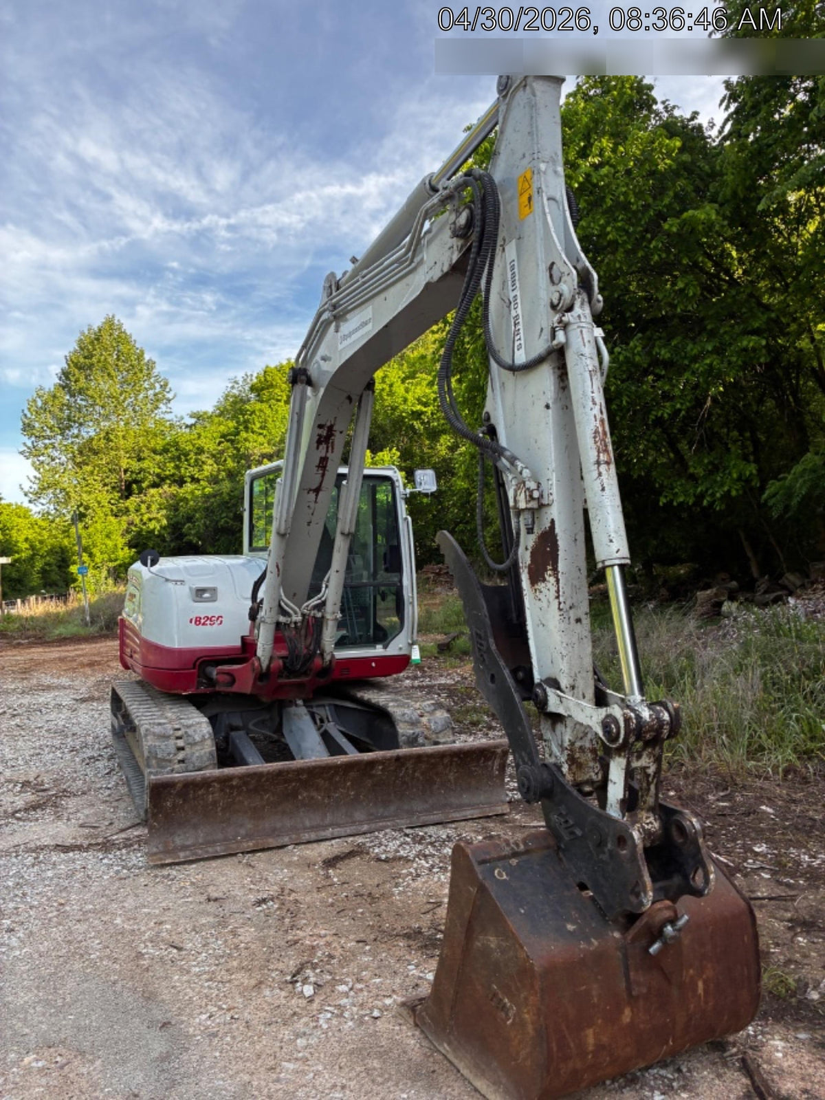 2019 Takeuchi TB290 Takeuchi TB290 Cab/Heat/AC w/Rubber Tracks, Auxiliary Hydraulics, Dozer Blade, Manual QC, 18/24/36" Buckets, Hydraulic Thumb Installed