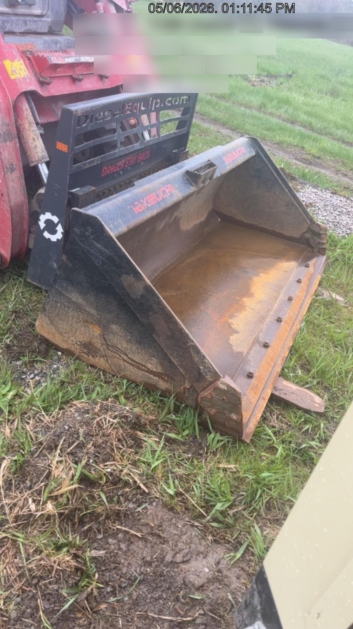 2025 TAKEUCHI 76" Smooth Bucket - Takeuchi