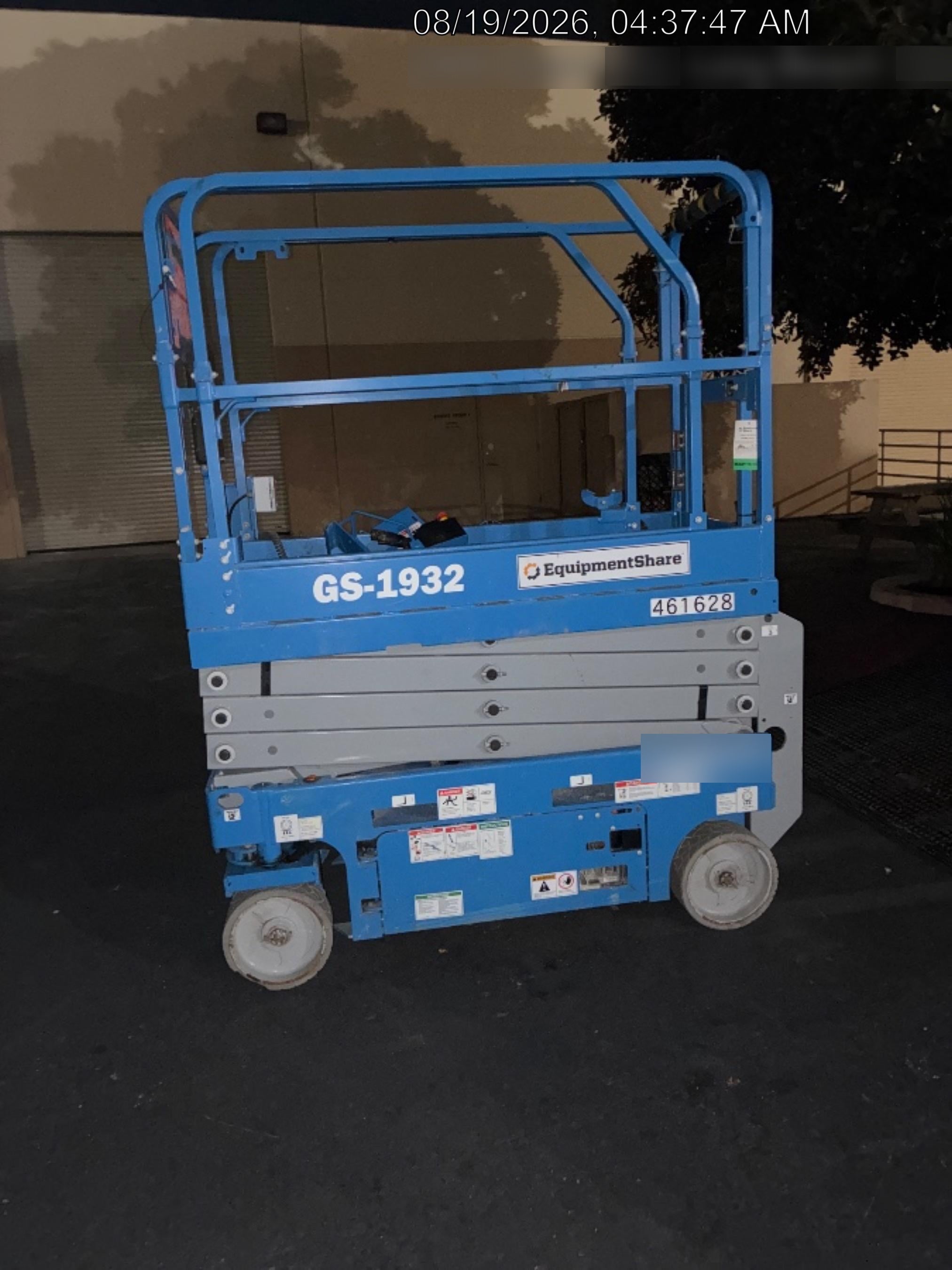 2024 Genie GS-1932 Electric Drive, Sld NM Tires, DBcns, T3 + Access Control