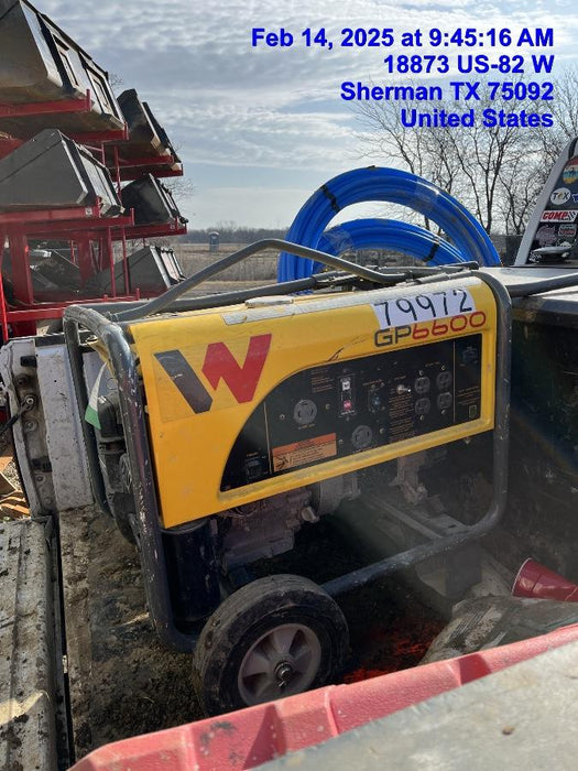 2020 WACKER NEUSON GP6600A