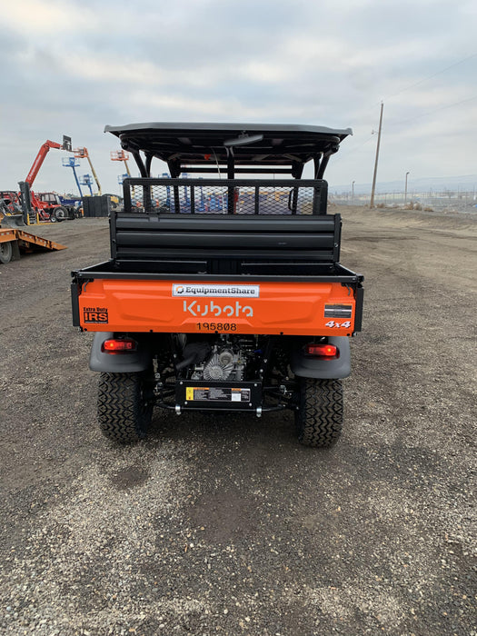 2022 Kubota RTV-X1140W-H Plastic Canopy, Windshield Acrylic Clear, LED Strobe Light, Wire Harness Kit, Back up Alarm