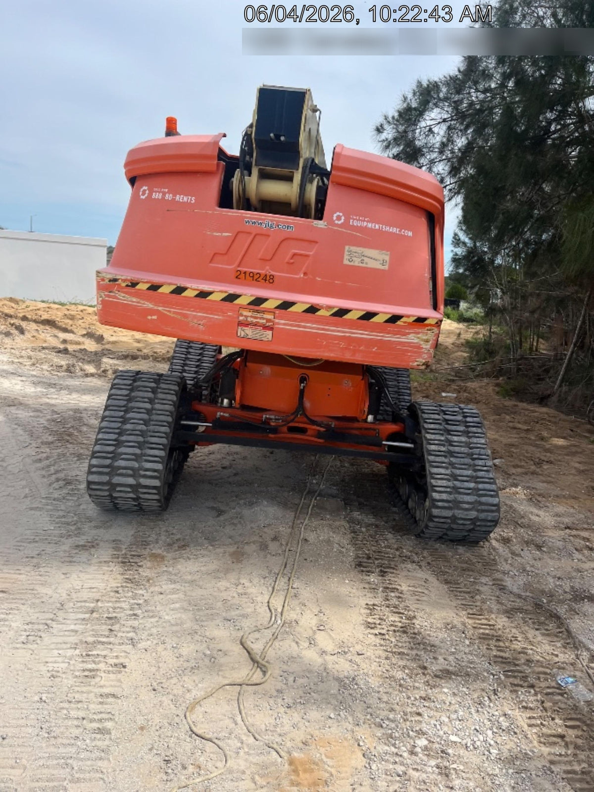 2022 JLG 660SJ Quad Track
