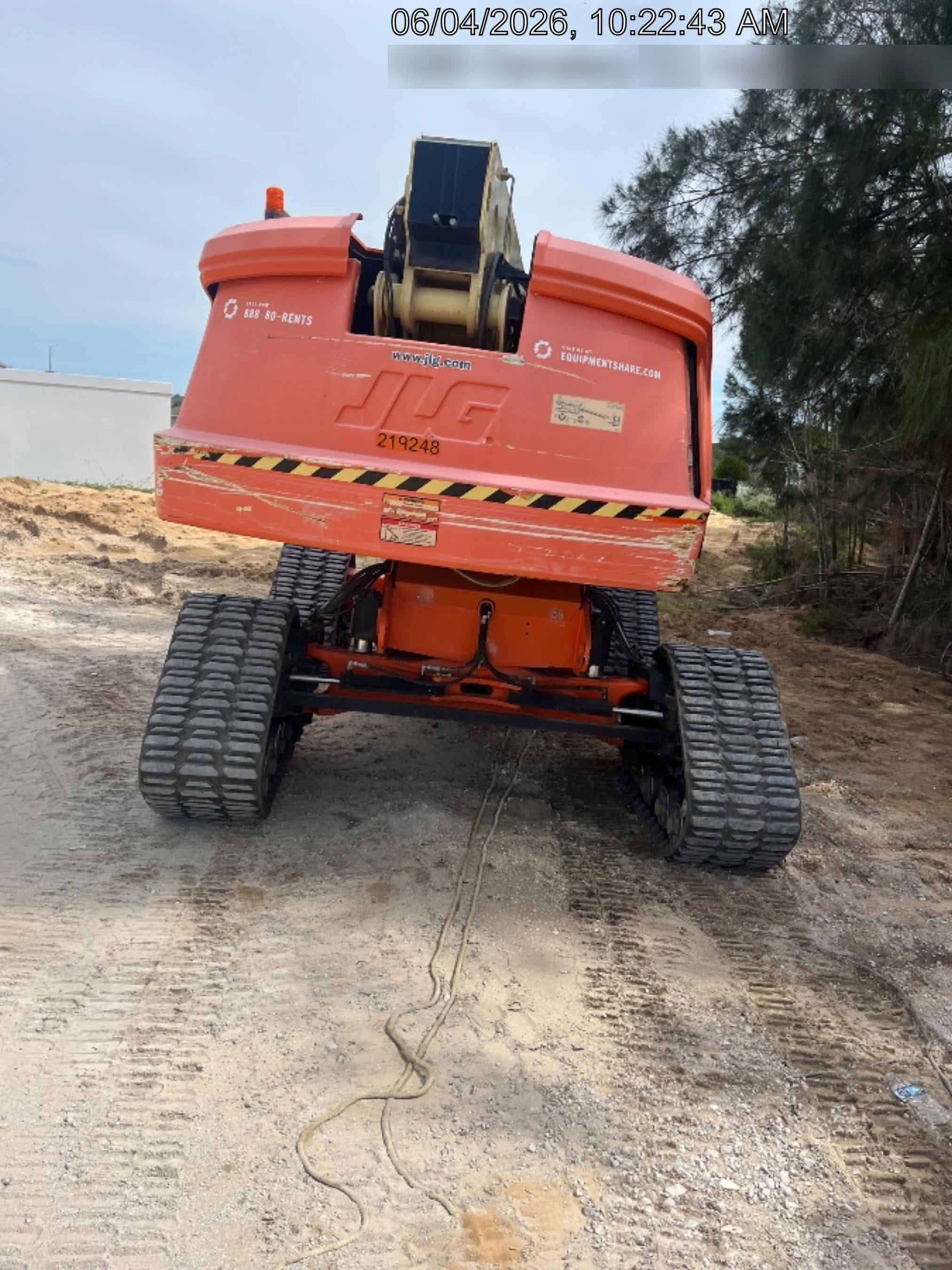 2022 JLG 660SJ Quad Track