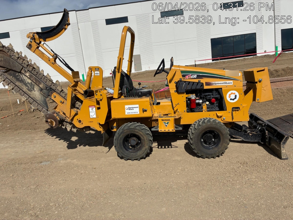 2019 VERMEER RTX450