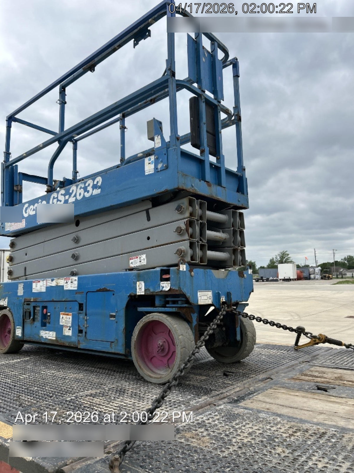 2018 Genie GS-2632 Genie GS-2632 w/Fixed Rail, Chain Entry