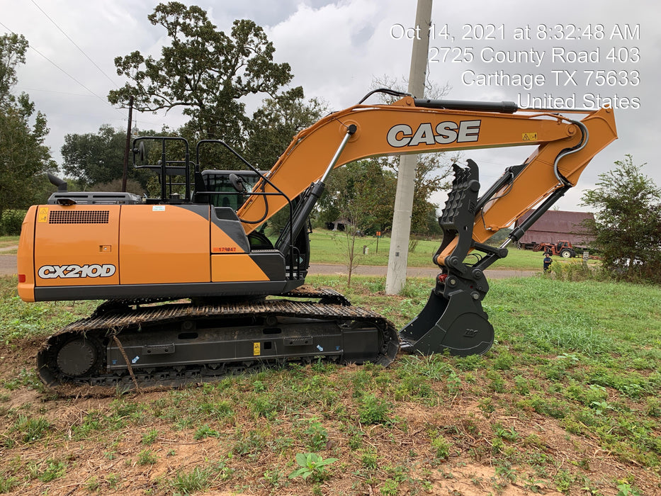 2021 CASE CX210D
