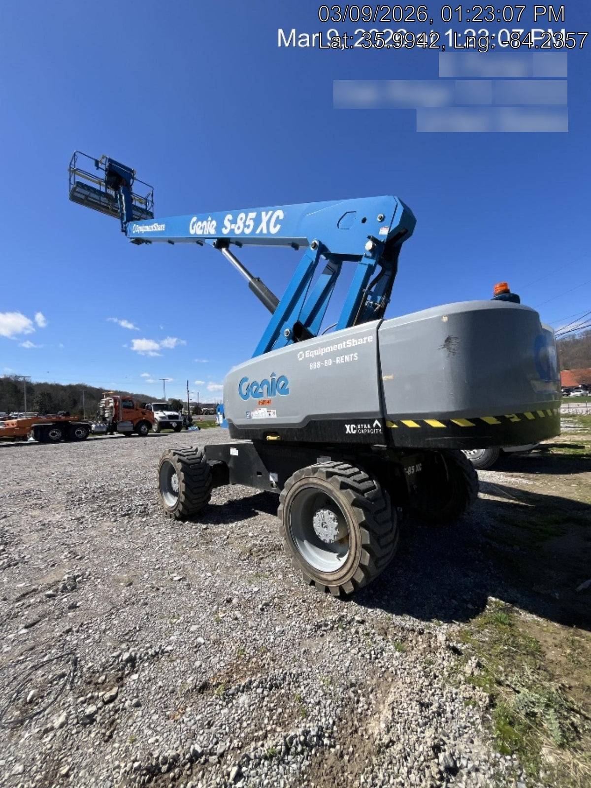 2024 GENIE S-85 XC