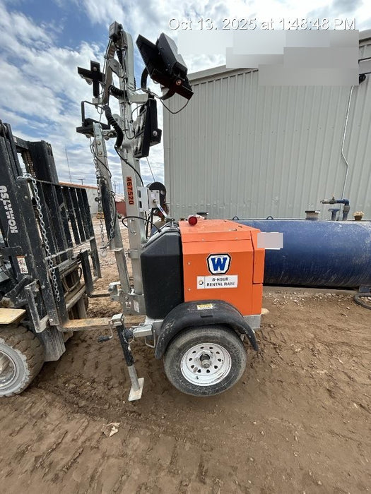 2024 Wanco WLTT-4MM4K Diesel, Deep Sea Controller, Shore Power Plug, Auto Start, (4) 350W LED Floodlights, 4kW Generator, 60 Gal Fuel Tank, 2" Ball, T3