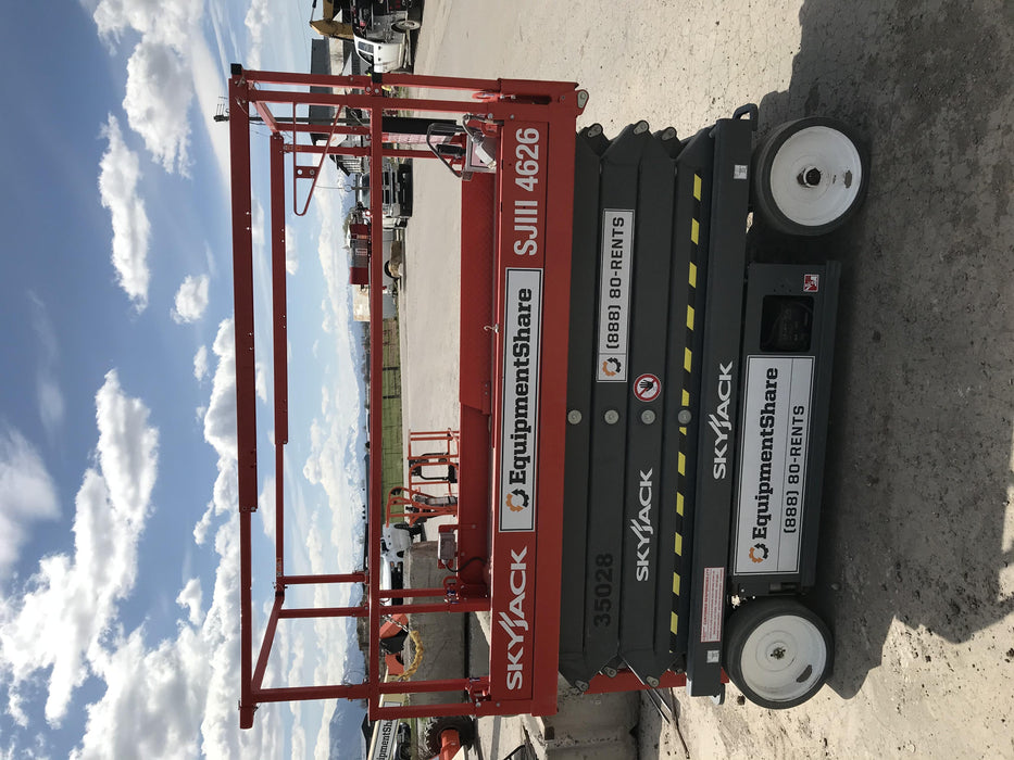 2019 Skyjack SJIII-4626 Standard Options, Trojan Batteries