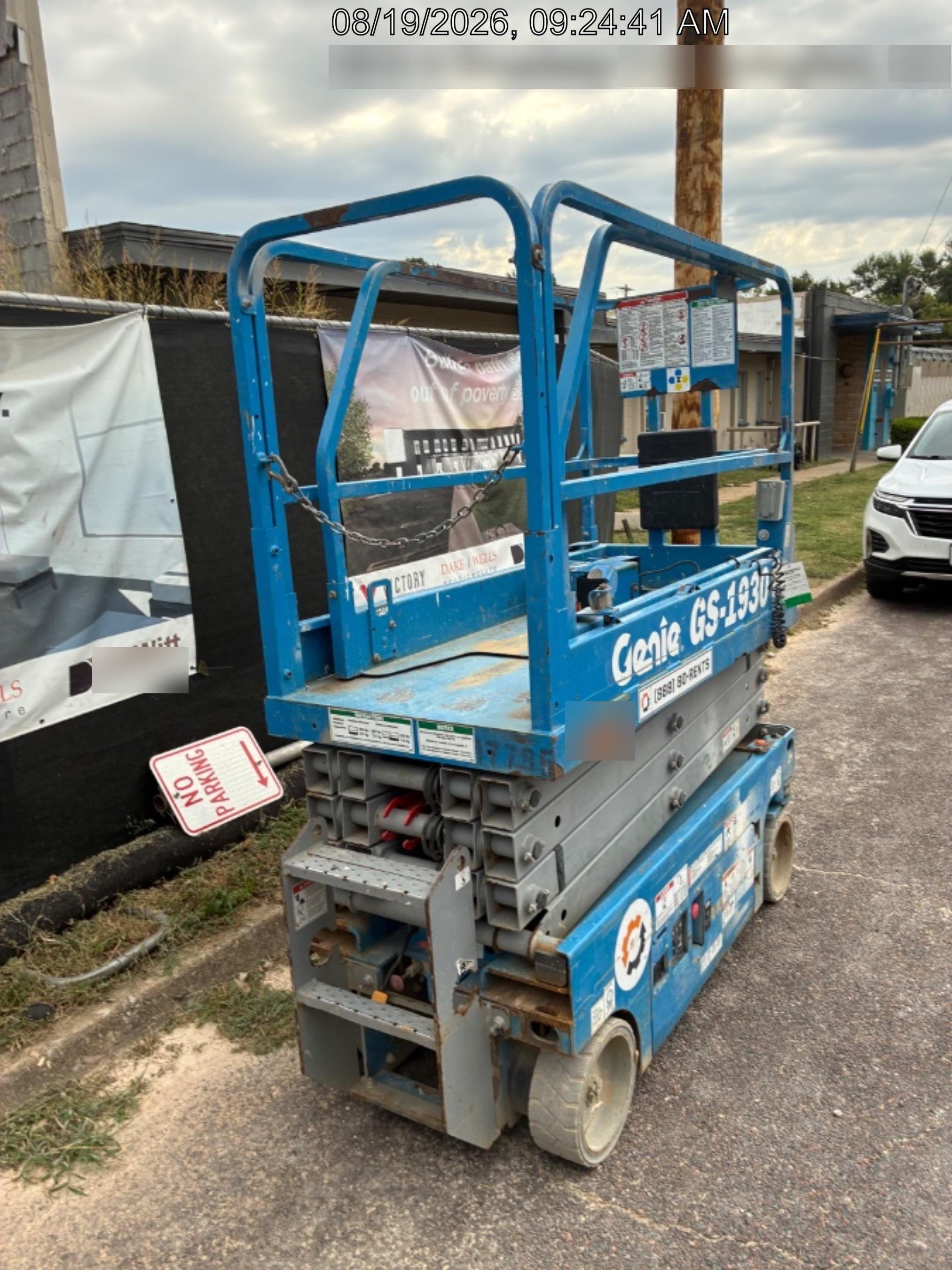 2018 Genie GS-1930 Genie GS-1930 w/Fixed Rail, Chain Entry