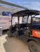 2022 Kubota RTV-X1140W-H Plastic Canopy, Windshield Acrylic Clear, LED Strobe Light, Wire Harness Kit, Back up Alarm