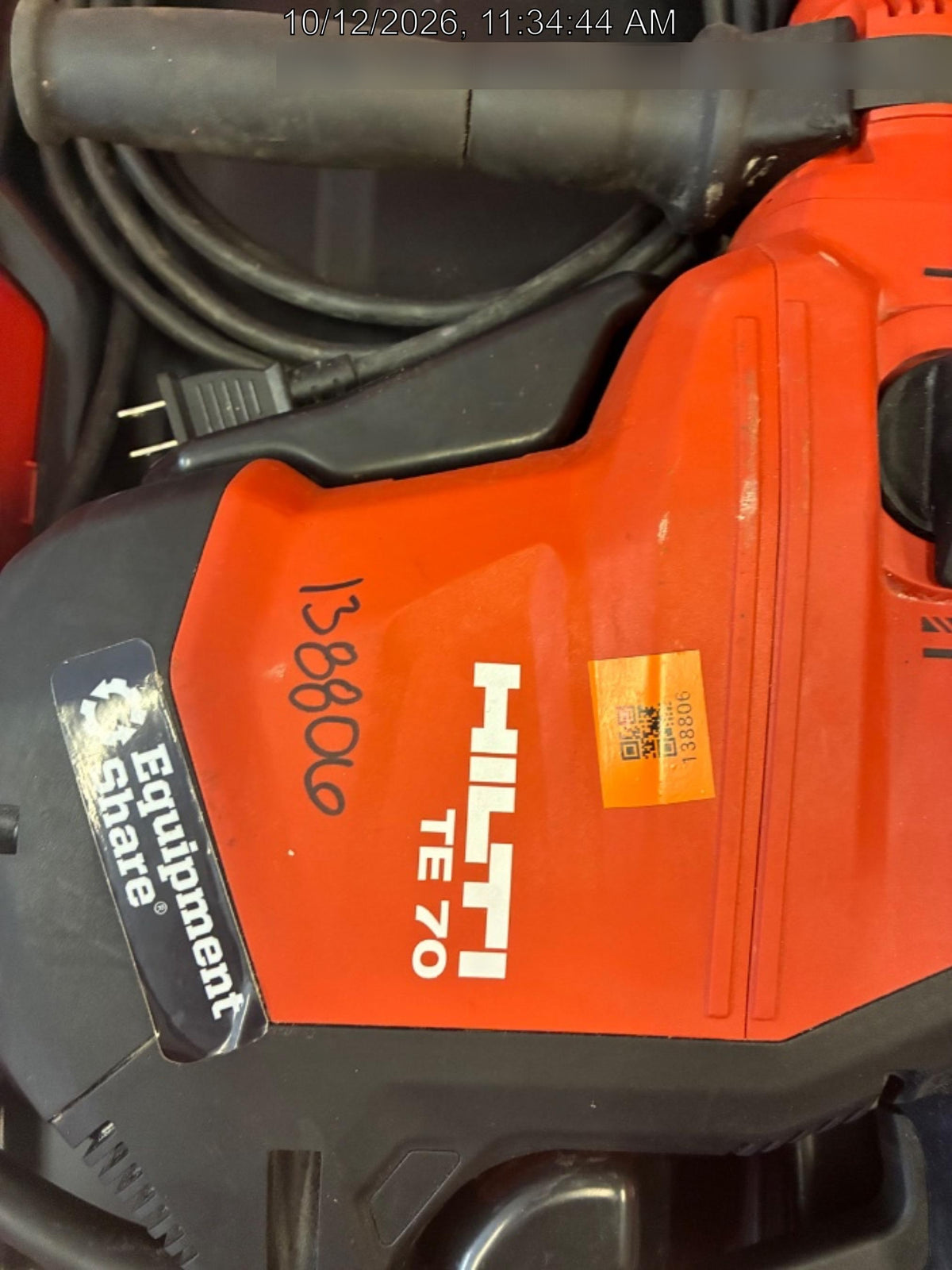 2021 HILTI TE 70-AVR