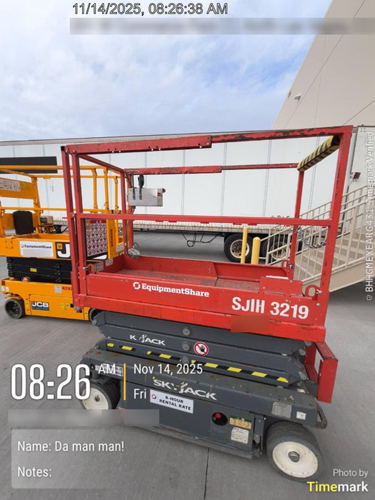 2019 Skyjack SJIII-3219 Standard w/Trojan Batteries