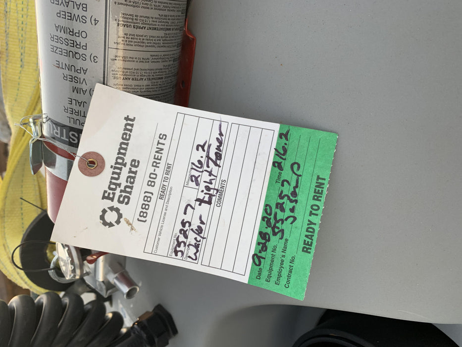 2019 Wacker Neuson LTV6K-LED Standard LED Towable Light Tower w/None