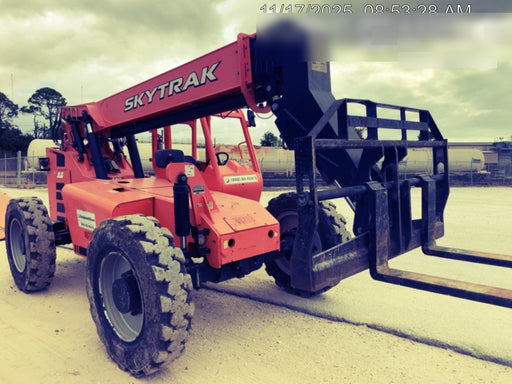 2019 Skytrak 6036 Canopy, Solid Tires, LED Work Lights, Beacon w/72" Carriage, 48" Pallet Forks