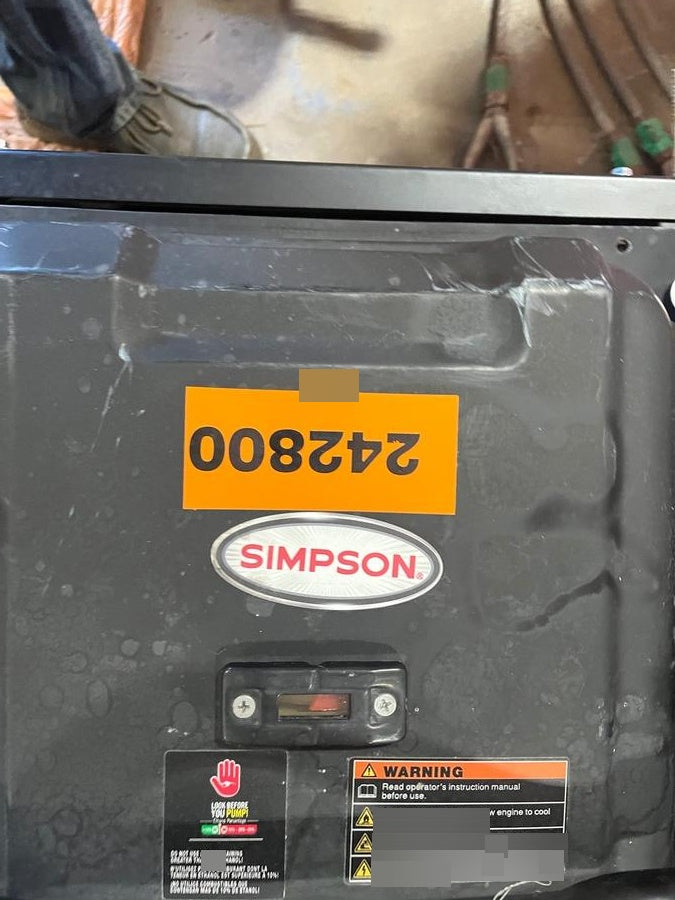 2022 SIMPSON SCGH5500