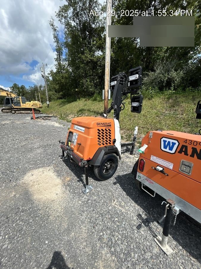 2023 Generac MLT2 Diesel, Flex Switch 120V Input, Powerzone Controller, 
(4) 320W LED Lights, 4kW Generator, 39.9 Gal Fuel Tank, 2" Ball, T3