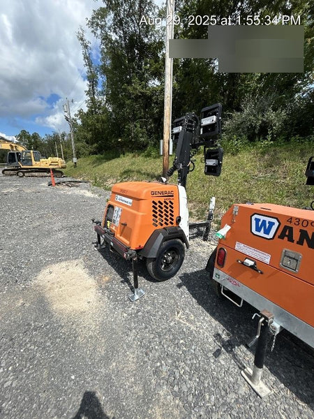 2023 Generac MLT2 Diesel, Flex Switch 120V Input, Powerzone Controller, 
(4) 320W LED Lights, 4kW Generator, 39.9 Gal Fuel Tank, 2" Ball, T3