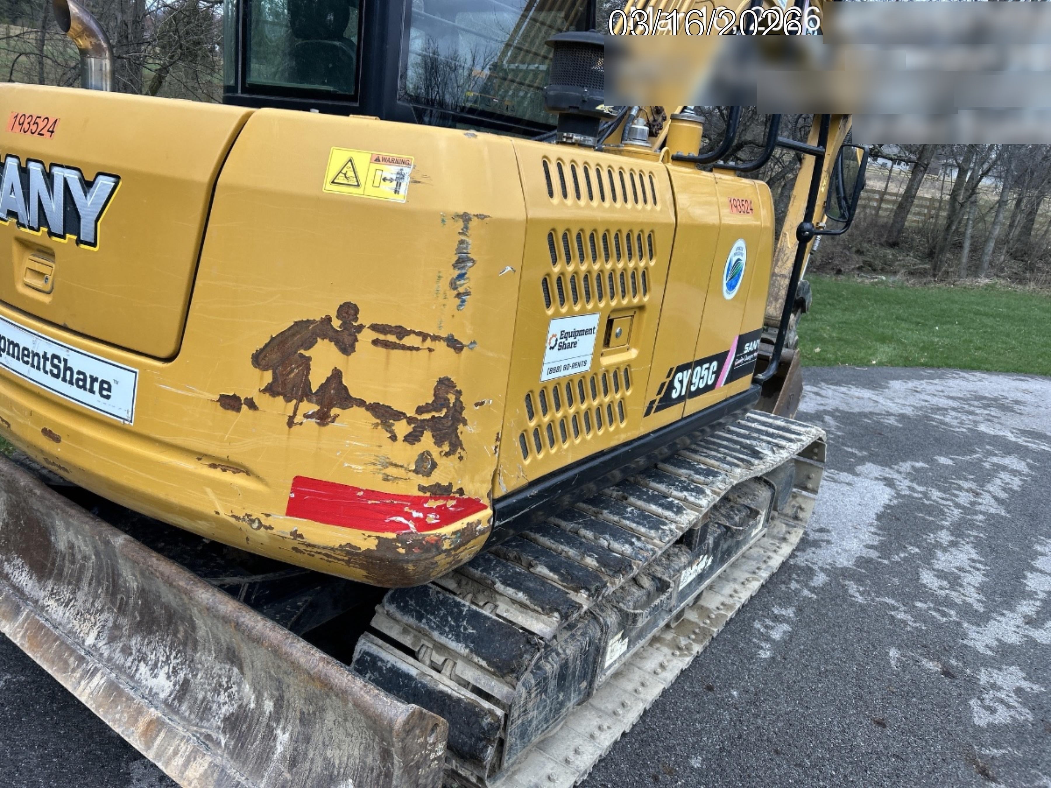 2021 SANY SY95C