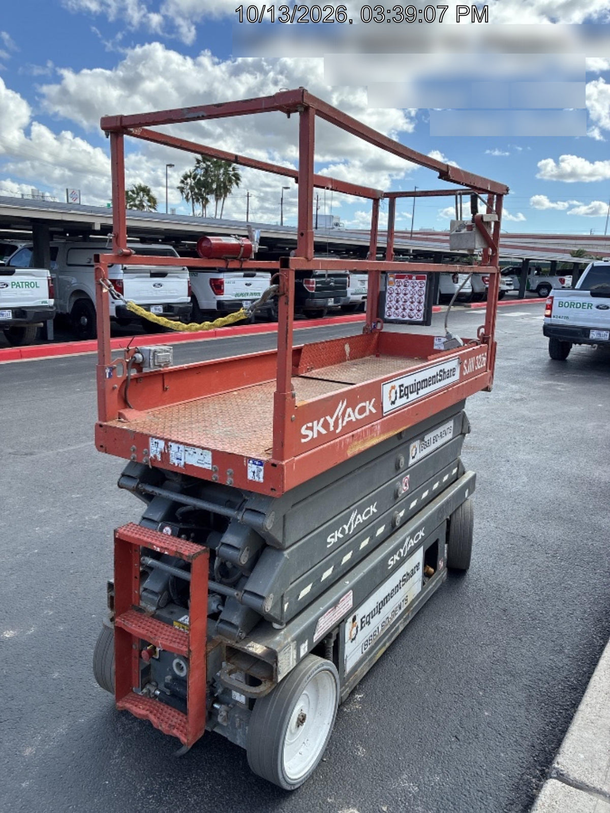 2019 Skyjack SJIII-3226 Standard Options, Trojan Batteries