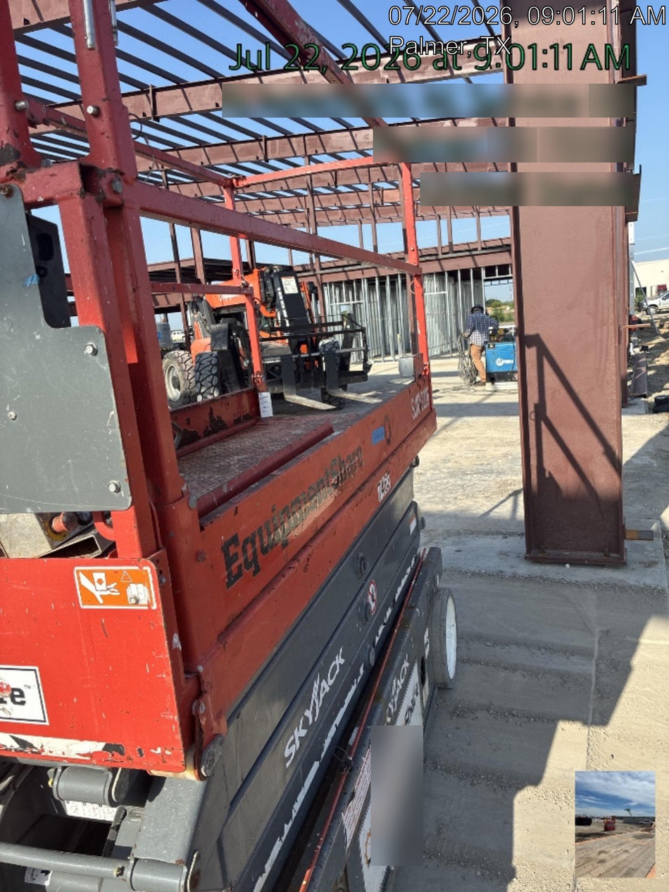 2018 Skyjack SJIII-3226 Skyjack SJIII3226 Scissor Lift w/Trojan Batteries