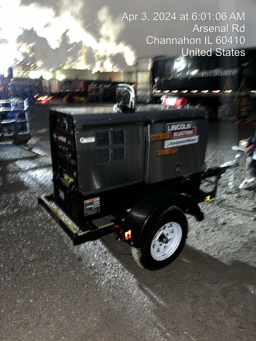 2024 Lincoln Electric LE400 Kubota V1505, Trlr, Cable Rack, Light Kit, ES Decals, T3