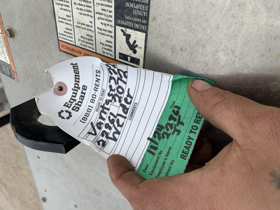 Lincoln Electric Vantage 322 Lincoln Vantage 322 Welder w/Trailer