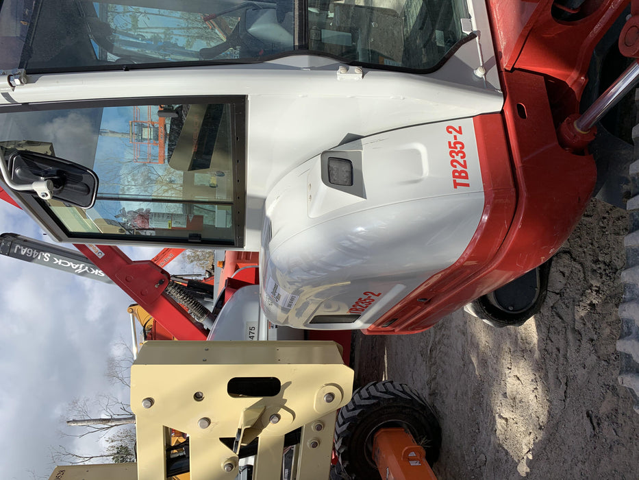 2020 Takeuchi TB-235-2CR Cab/Heat/Air, Rubber Tracks, Manual TAG QC