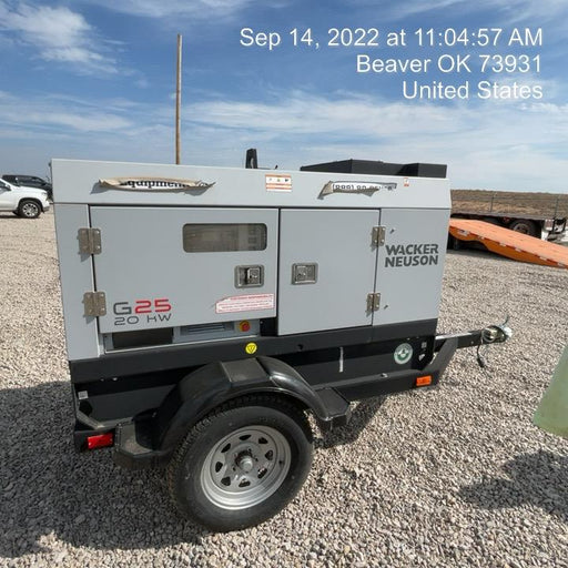 2020 WACKER NEUSON G25
