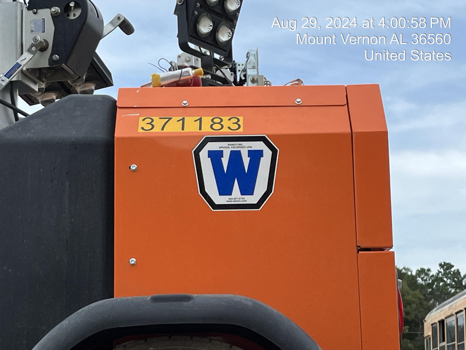 2023 Wanco WLTT-4MM4K Diesel, Deep Sea Controller, Shore Power Plug, Auto Start, (4) 350W LED Floodlights, 4kW Generator, 60 Gal Fuel Tank, 2" Ball, T3