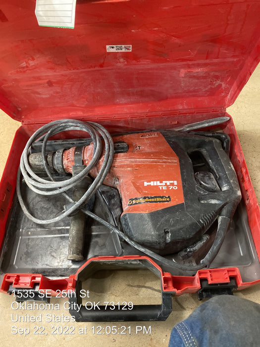 2019 HILTI TE 700-AVR