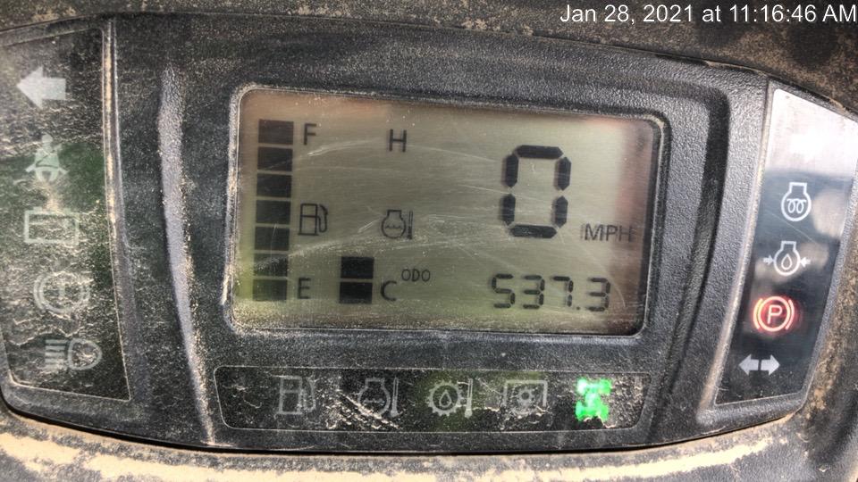 2020 Kubota RTV-X1140 CAMO, CANOPY, STROBE, BACK UP ALARM, WINDSHIELD, FIRE EXT