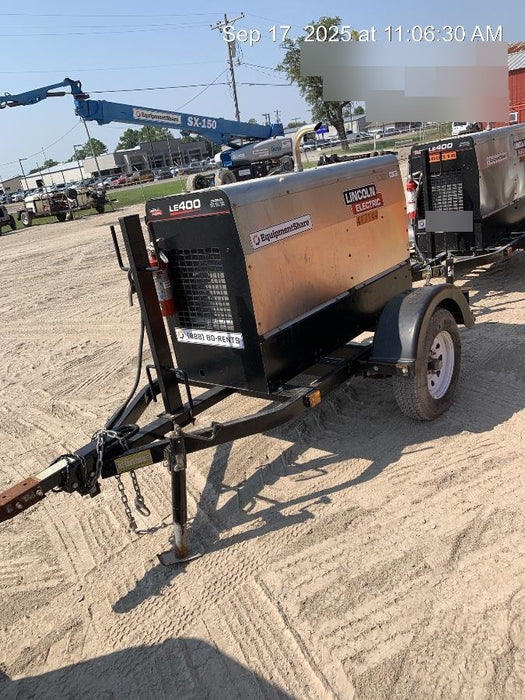 2024 Lincoln Electric LE400 Kubota V1505, Trlr, Cable Rack, Light Kit, ES Decals, T3