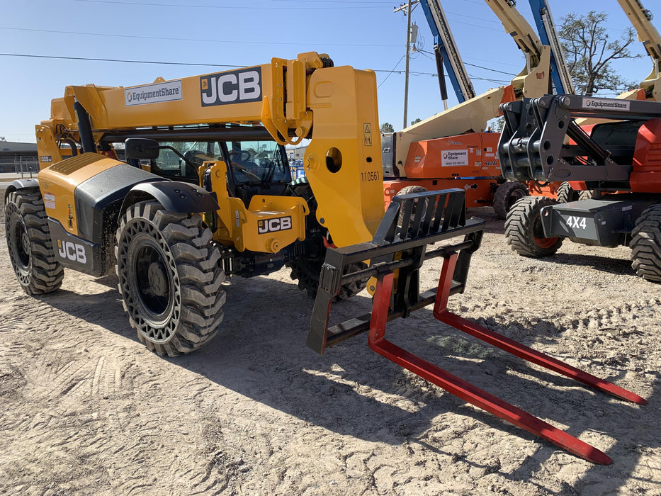 2020 JCB 509-42 Cab/Heat/Air, Solid Tires, Work Lights, Beacon, Aux Hydraulics, Back up Alarm, Lifting Eye, ES Decals