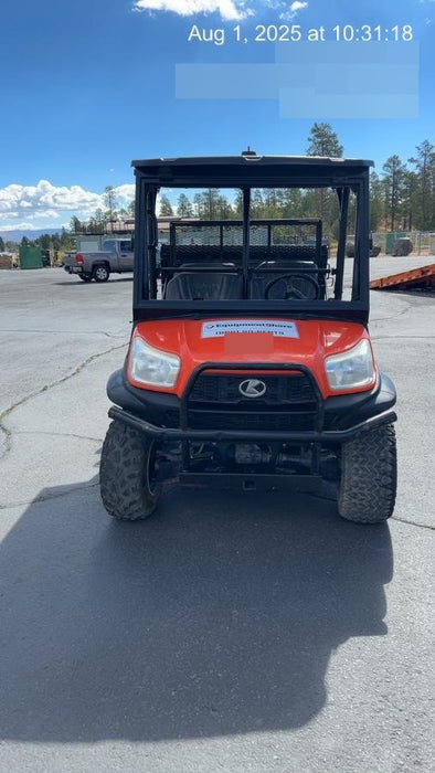 2019 Kubota RTV-X1140 4wd Utility Cart, LED Strobe, Windshield Tempered Glass, Pastic Canopy, Wire Harness Kit, Backup Alarm