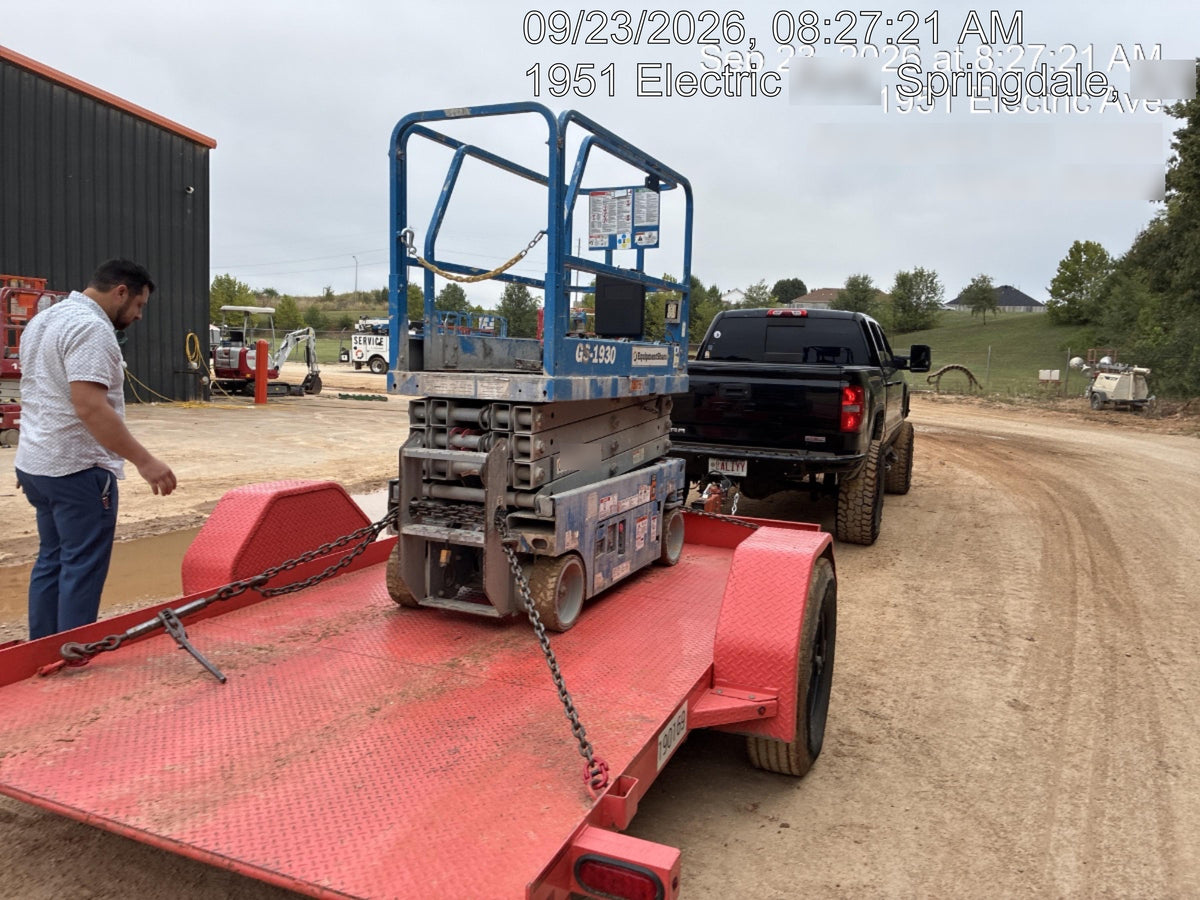 2020 Genie GS-1930 Fixed rails with chain entry gate - Pre A92.20
