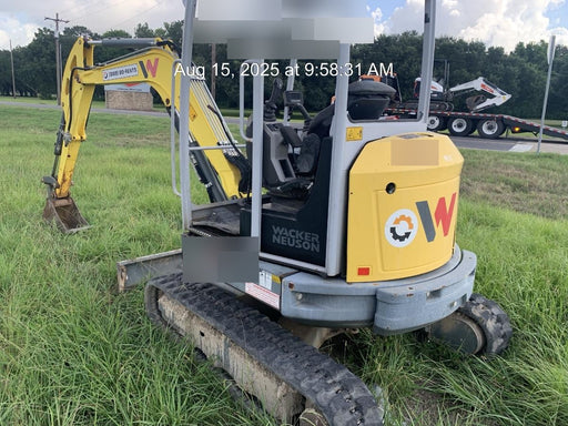 2020 Wacker Neuson EZ36 MX,TRK,LONG,CANOPY w/QC Coupler, 12"/18"/24" HD Buckets