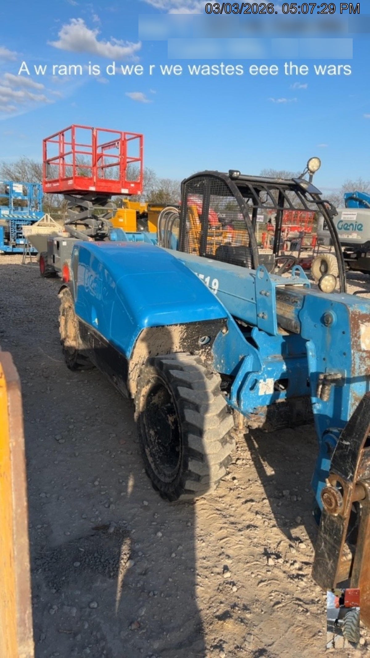 2017 GENIE GTH-5519