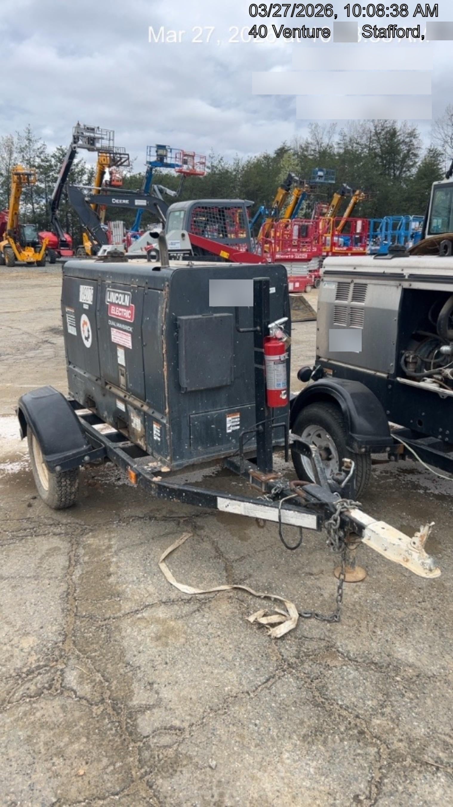 2021 Lincoln Electric Dual Maverick 200/200X Ready Pak 3, Includes Trailer, Cable Rack, Fender Light Kit