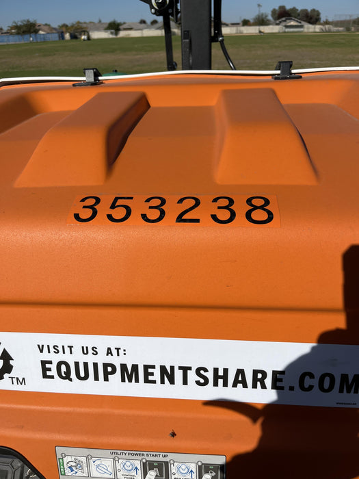 2023 Generac MLT2 Diesel, Flex Switch 120V Input, Powerzone Controller, (4) 320W LED Lights, 4kW Generator, 39.9 Gal Fuel Tank, 2" Ball, T3