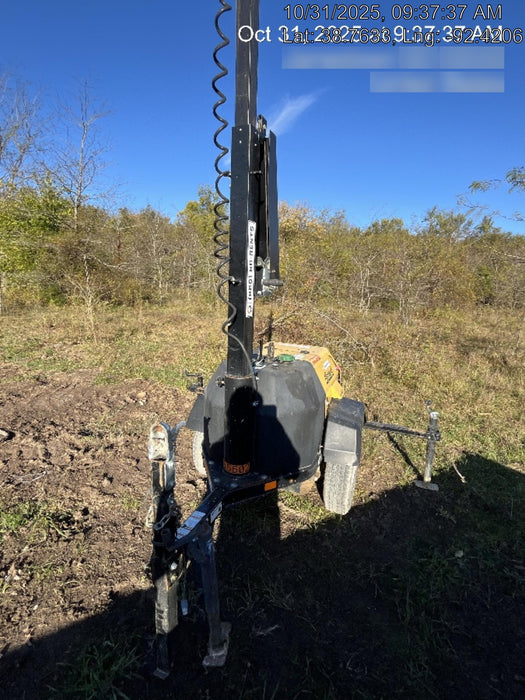 2021 Allmand NLV3GR (4) LED Light Fixture 350W, 23' Vertical Mast, 3kW Prime, Towable, Deep Sea L401, Leveling Jacks, Yanmar T4F 5.8hp